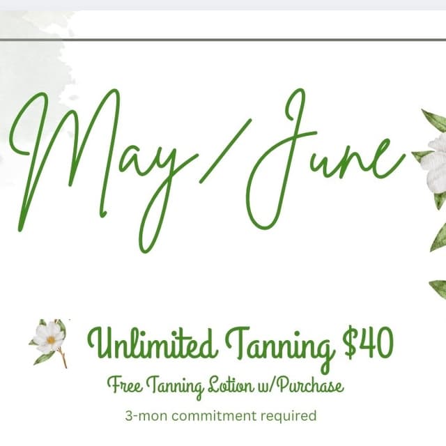 3-Month Unlimited Tanning at Grace & Glow Studio LLC in Lynden, WA